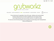 Tablet Screenshot of grubworkz.com